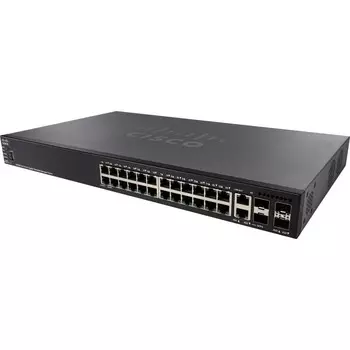 Коммутатор Cisco SG550X-24P-K9-EU