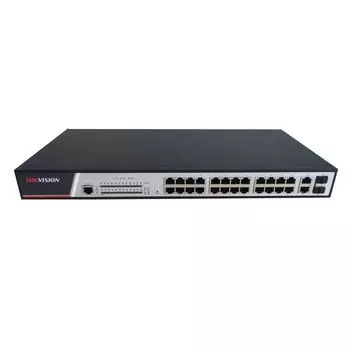 Коммутатор Hikvision 16 RJ45 100M PoE DS-3E2318P