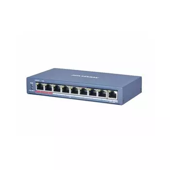 Коммутатор Hikvision 9 RJ45 100M PoE DS-3E0109P-E(C)