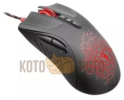 Компьютерная мышь A4Tech Bloody AL90 Blazing черный