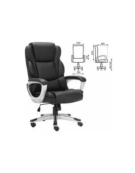 Компьютерное кресло Brabix Premium Rest EX-555 экокожа черное