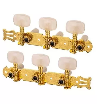 Комплект колковой механики Alice AOD-019CP для классической гитары позолоченный