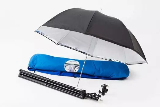 Комплект Lastolite UmbrellaKit 72 LU2473F (зонт 72см + стойка + держатель 2422 Tilthead Shoe)