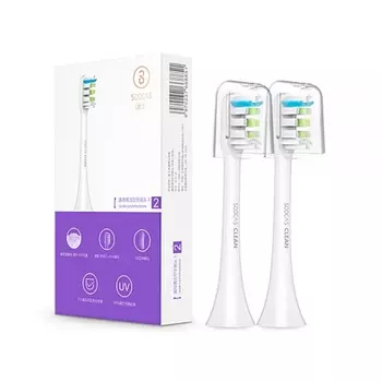 Комплект насадок для зубной щетки SOOCAS Sonic Electric Toothbrush (2шт., белый)