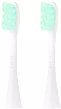 Комплект насадок P1S4 для зубных щеток Xiaomi Oclean (2шт, виридис - глубокая очистка)