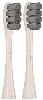 Комплект насадок PX01 для зубных щеток Xiaomi Oclean (2шт, серый, для чувствительный зубов)