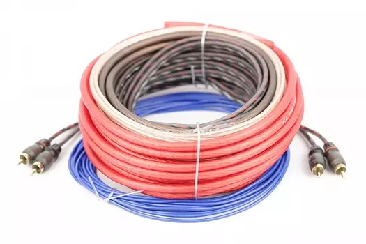 Комплект проводов 2-х кан усил-ля 8AWG (ACV KIT 2.8S)