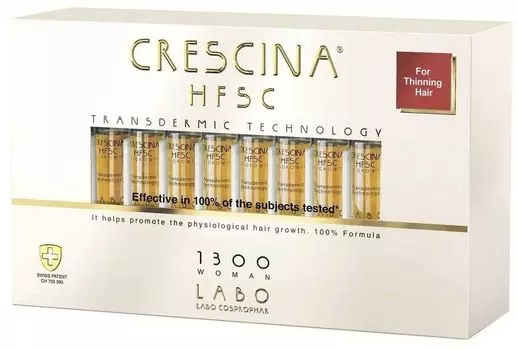 Комплекс Crescina Transdermic HFSC 1300 для женщин 3,5 мл*40