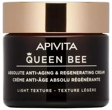 Комплексный уход с легкой текстурой APIVITA Queen Bee, банка, 50 мл