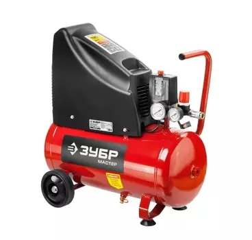 Компрессор поршневой безмасляный Зубр ЗКП-190-24-1.5