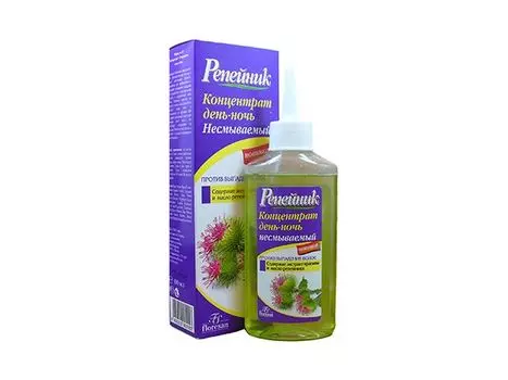 Концентрат день-ночь несмываемый против выпадения волос Floresan Репейник 100 мл.