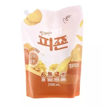 Концентрированный кондиционер Pigeon для белья с ароматом желтой мимозы 2100мл