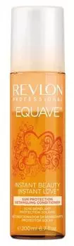 Кондиционер, 2-х фазный для защиты от солнца Revlon Equave Instant Beauty Sun Protection Detangling Conditioner, 200мл