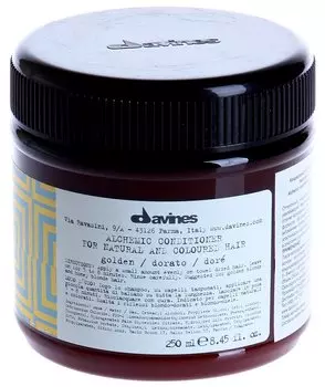 Кондиционер Davines "Алхимик" для натуральных и окрашенных волос (золотой) 250 мл, 67208