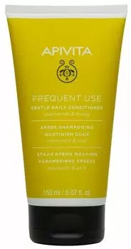 Кондиционер для частого использования APIVITA с Ромашкой и Мёдом, тюбик 150 мл