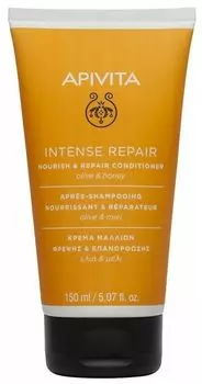 Кондиционер питательный и восстанавливающий APIVITA с оливой и медом, тюбик, 150 мл