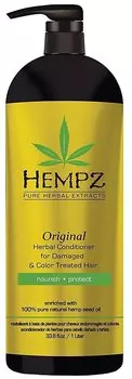 Кондиционер растительный Hempz Оригинальный для поврежденных окрашенных волос 1000 мл