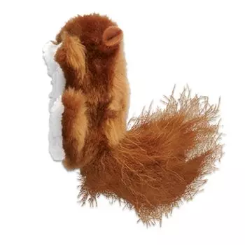 KONG игрушка для кошек "Белка" с тубом кошачьей мяты