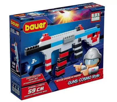 Конструктор Bauer "Плазмомет" 92 детали