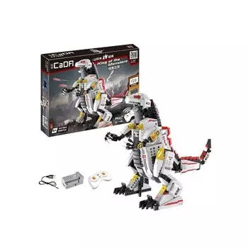 Конструктор Динозавр (звук) 688дет. в коробке