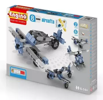 Конструктор ENGINO PB 23/0833 INVENTOR Самолеты - 8 моделей