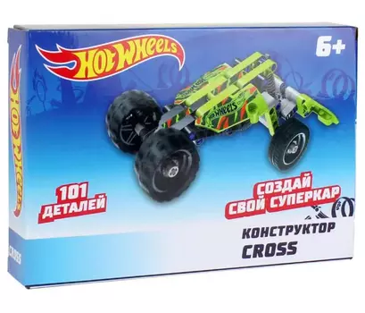 Конструктор Hot Wheels "Cross" (101 деталь)