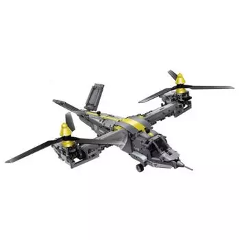 Конструктор Конвертоплан (1424 деталей) в коробке