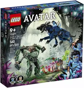Конструктор LEGO Avatar Нейтири и Танатор против AMP Suit Quaritch 75571