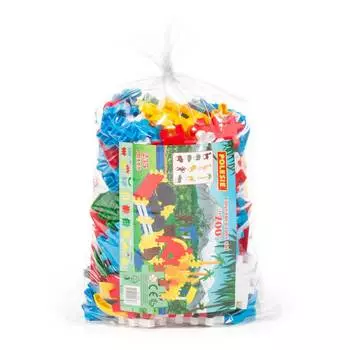 Конструктор "Самоделкин-Зоопарк" 235эл. в мешке