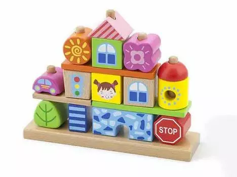 Конструктор VIGA "Блочный Город"