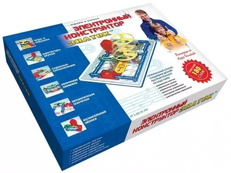 Конструктор Знаток 180-Znat 180 схем