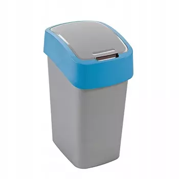 Контейнер для мусора FLIP BIN 10л голубой