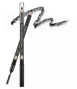 Контурный карандаш для бровей MISSHA Smudge Proof Wood Brow (Black) 3.5*90mm