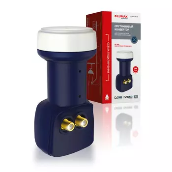Конвертор спутниковый Lumax LU-40TCIR HD