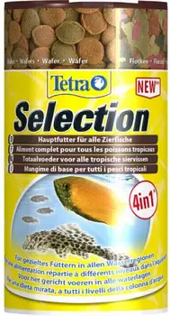 Корм для рыб Tetra Selection 100 мл 4 вида основного корма 247550