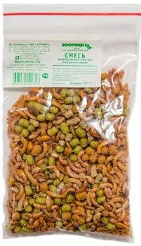 Корм для рыб ЗООМИР смесь 20гр п/э пакет 509