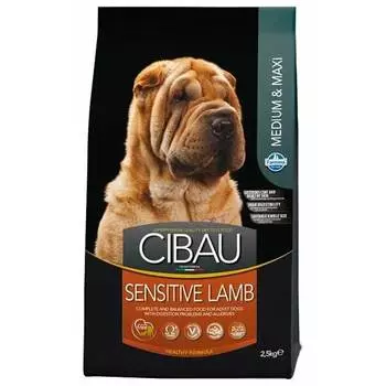 Корм сухой Farmina CIBAU для собак MEDIUM/MAXI сенситив, ягненок 2,5 кг