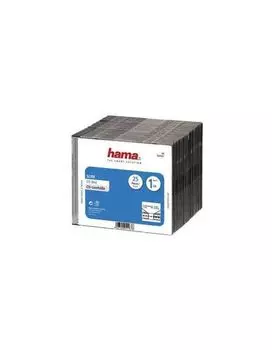 Коробка Hama на 1CD/DVD H-51167 Slim Box