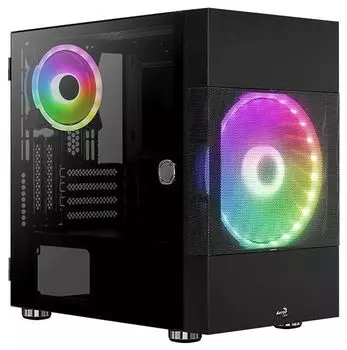 Корпус AeroCool Atomic-G-BK-v2 без БП (4710562757545)