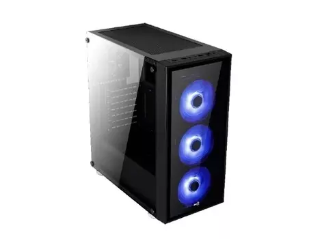 Корпус AeroCool Midi Tower Quartz Blue