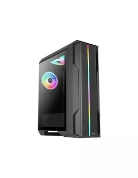 Корпус Aerocool Splinter Duo-G-BK-v1 (ATX, Glass Window, USB3.0 x2, 3x 12cm Duo ARGB fans)