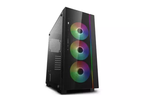 Корпус Deepcool Matrexx 55 V3 ADD-RGB 3F (DP-ATX-MATREXX55V3-AR-3F) черный