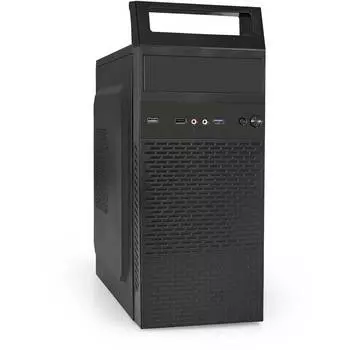 Корпус ExeGate Minitower QA-409U2-600W-12 (EX287420RUS) Black