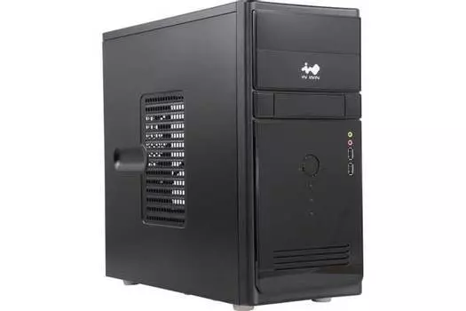 Корпус INWIN MiniTower ENR021BL RB-S400T70 black (6144807)