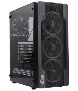 Корпус Powercase Mistral X4 Mesh LED (CMIXB-L4) Black