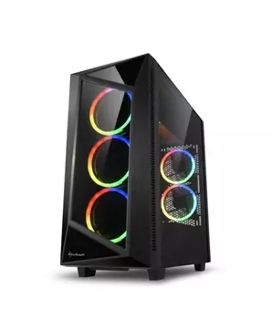 Корпус Sharkoon REV200 RGB черный