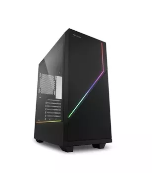 Корпус Sharkoon RGB FLOW черный