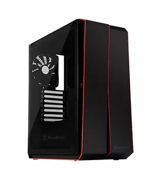 Корпус SilverStone SST-RL07B-G черный