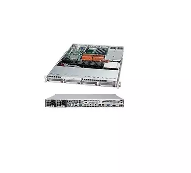 Корпус Supermicro CSE-815TQ-R650B Black