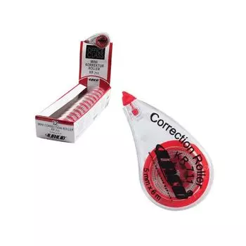 Корректирующая лента LACO (ЛАКО, Германия), MINI, 5 мм х 6 м, KR 711, (12 шт.)